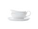 Maxwell Williams White Basics Gravy Boat & Saucer 550ML