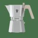 Pezzetti Future Express Aluminium Stove Top Coffee Maker 6-Cup, Silver
