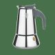 Pezzetti Steel Express Stove Top Coffee Maker 6-Cup (Stainless Steel)