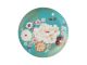 Maxwell & Williams Kimono Cake Plate 20cm Gift Boxed (Teal)