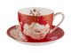 Maxwell & Williams Kimono Cup & Saucer 300ml Gift Boxed (Red)