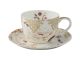 Maxwell & Williams Kimono Cup & Saucer 300ml Gift Boxed (White)