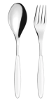 Guzzini Salad Fork & Spoon Servers – White