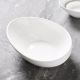 Verge Ceramic Oval Salad Bowl 29×5cm