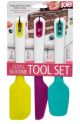 Joie Spatula Spoon & Jar Scraper Set 3pc