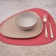 LIND DNA Nupo Leather Table Mat Curved Large