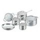 Scanpan Impact Cookware Set With Steamer, 6-Piece