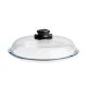AMT Glass Lid 26cm with Steam Release Vent – Clear