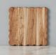 Home Classix Scalloped edge Wooden Square Board – 33 x 33 x 1.5cm