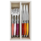 Andre Verdier Steak Knives & Forks Set – Crepuscule (12pc in wooden box)
