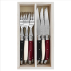 Andre Verdier Steak Knives & Forks Set 12pc - Colonial
