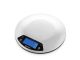 Brabantia Digital Kitchen Scale, Round - Matt Steel