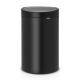 Brabantia Touch Bin New 40L - Matt Black