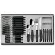 Victorinox Swiss Classic 24 Piece Table Set Black w/Round Tip – Giftbox