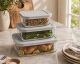 CH Square Glass Casserole – Grey