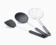 Joseph Joseph Nest Fusion Black Wok Utensil Set, 3-piece