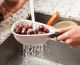 Joseph Joseph Droplet Mini White Colander with Folding Handle