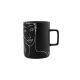 Carrol Boyes Sketchbook Black Mug – Elegant 375ml