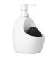Umbra Joey Soap Pump & Scrubby 591ml – White