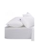 Egyption Cotton Co Fitted Sheet  400 Thread (182 x 200/4 cm) (Silver)