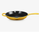 Le Creuset Cast Iron Signature Round Skillet, 26cm (Soleil)