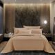 Egyptian Cotton Duvet Cover 600 Thread Count (Stone, Queen 230x200)