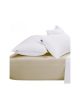Egyption Cotton Co Fitted Sheet - Queen 400 Thread (152 x 190 cm) (Stone)