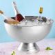 Verge Stainless Steel Champagne Bowl 40cm