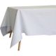 DSA-Linen DSA Polycotton Tablecloth 180x230 - White