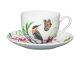 Maxwell & Williams Eloise Short Lyric Cup & Saucer 240ml – Spinebill Honeyeater