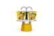 Bialetti Mini Express Set Lichtenstein + 2Cups, Yellow